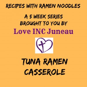 Tuna ramen casserole